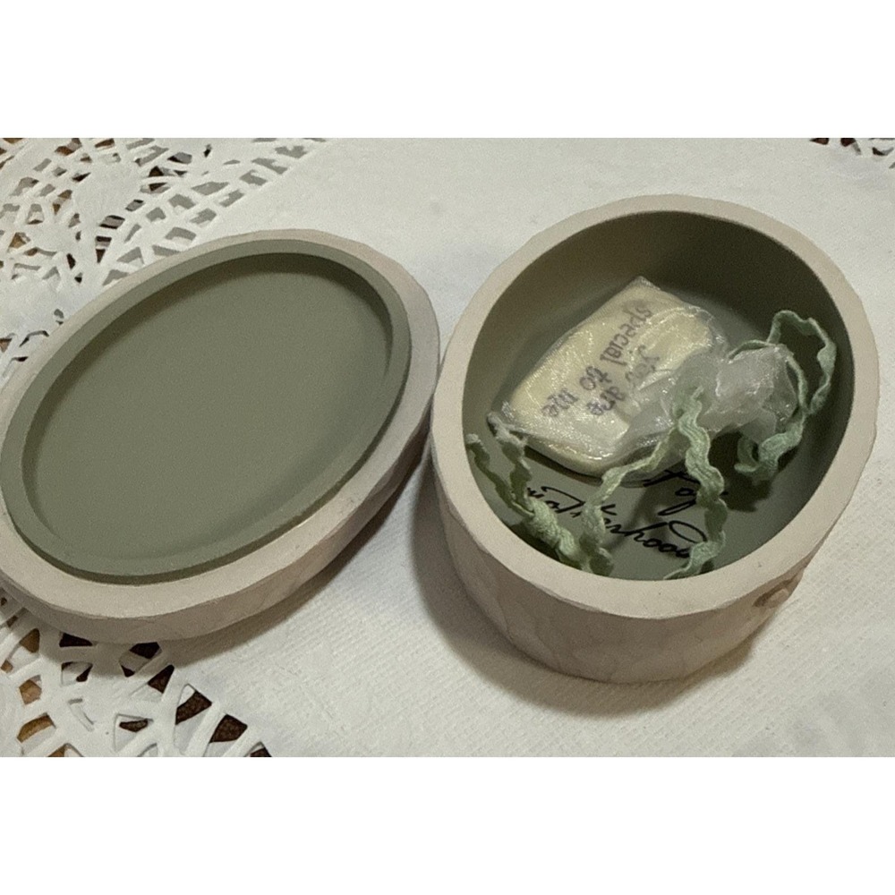 Willow Tree Demdaco Tenderness Trinket Box #26613 Susan Lordi 2004 Mother Child - Picture 6 of 11